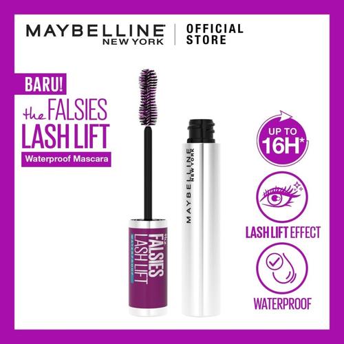 Foto Produk Maybelline The Falsies Lash Lift Waterproof Very Black Mascara dari dyfa bandung