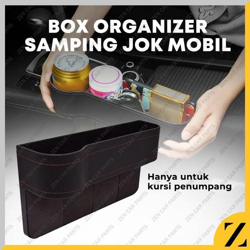 Foto Produk Rak Selip Kotak Samping Kursi Jok Mobil Car Seat Gap Storage Holder HP dari Zen Car Parts
