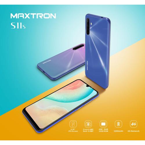 Foto Produk Maxtron S11s 4/32 GB Garansi Resmi - Abu-abu dari Nic-cell