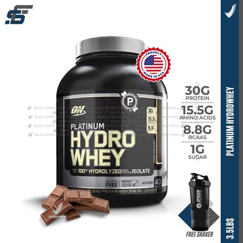 Foto Produk ON PLATINUM HYDROWHEY HYDRO WHEY 3.5LBS - Coklat dari suplemenfactory