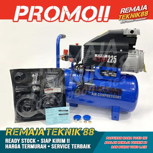 Foto Produk KOMPRESOR ANGIN 2HP / LAKONI IMOLA 225 / 25 LITER / POMPA ANGIN OLI dari Remaja Teknik 88