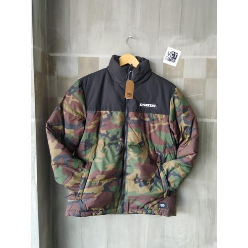 camo vans jacket
