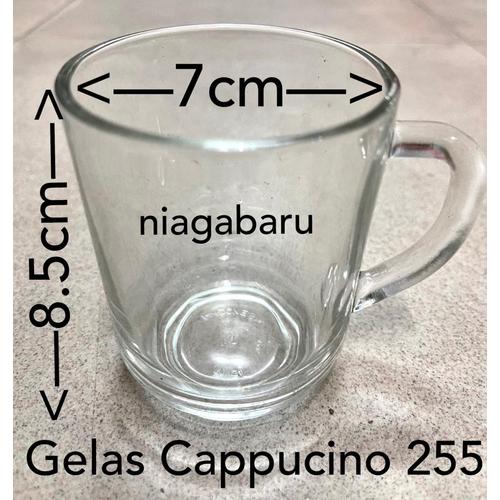 Jual Gelas Kopi 255 6 Pcs Teh Gagang Gelas Kopi Kaca Beling 250 Ml Kota Bogor Niagabaru Tokopedia