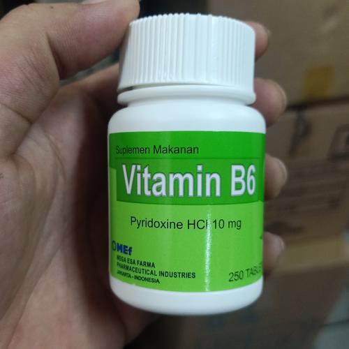 Jual Vitamin B6 Tablet Botol Isi 250tablet Jakarta Timur Athalaa Medicare Tokopedia