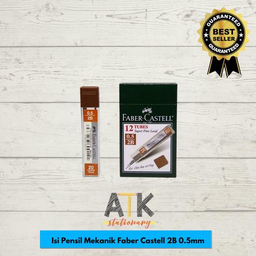 Foto Produk Isi Pensil Mekanik Faber Castell 2B 0.5 atk dari Atkstationary