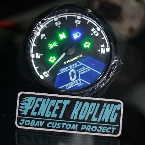 Jual Speedometer Bulat Spidometer Digital Vespa Classic - Jakarta Timur ...