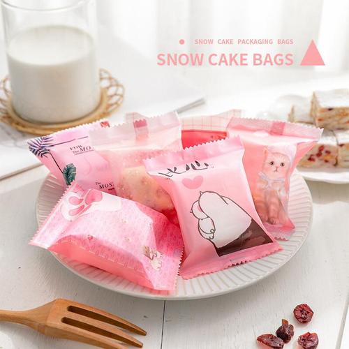 Foto Produk PLASTIK SEALER COOKIES NASTAR JUMBO 7x10 PINK CAT PS7-03 dari nanabakehouse