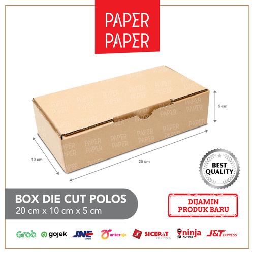 Gambar Kardus Box Karton Die Cut 20X10X5 Polos - Baru - Murah dari paper paper Jakarta Barat Tokopedia