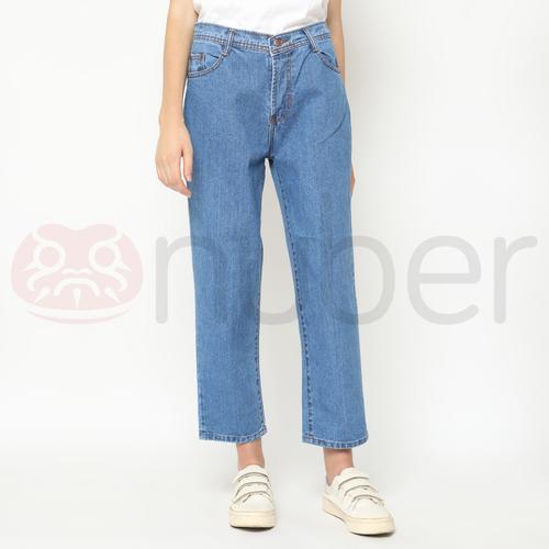 Foto Produk Celana Panjang Jeans Boyfriend Blue Non Stretch - Fireweed - 28 dari nubersupply