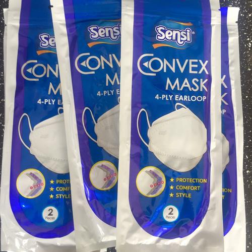 Foto Produk Masker Sensi Convex 4 ply KF 94 kemasan Pack isi 2 pcs Ber embos sensi dari Umbrella_