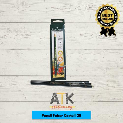 Foto Produk Pensil Faber Castell 2B ( Pensil Ujian) atk dari Atkstationary