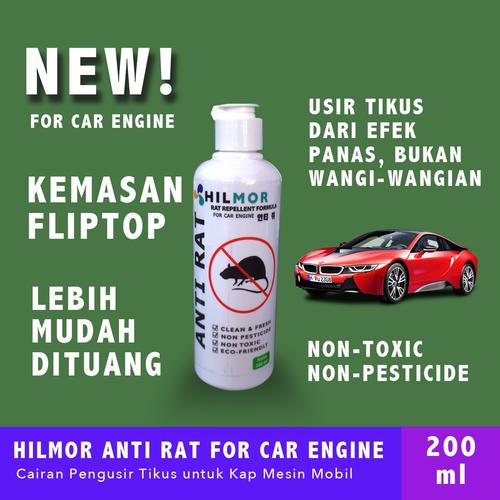 Foto Produk Pengusir Tikus Cairan Hilmor Anti Rat Spray 200 ml untuk kap mobil dari sugalindoperkasa