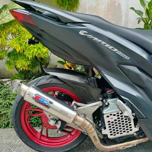Gambar Cover radiator cnc adv pcx vario 150 sarang lebah model HRC - Hitam dari acc motor Kota Tangerang Selatan Tokopedia