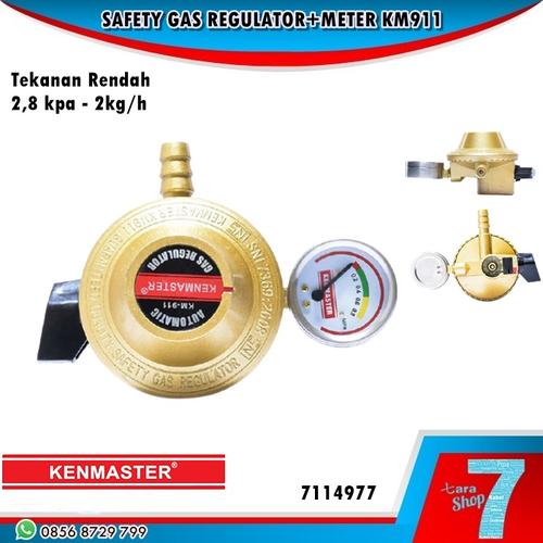 Jual Safety Regulator Gas LPG + MTR KM911 Kepala Elpiji Kenmaster
