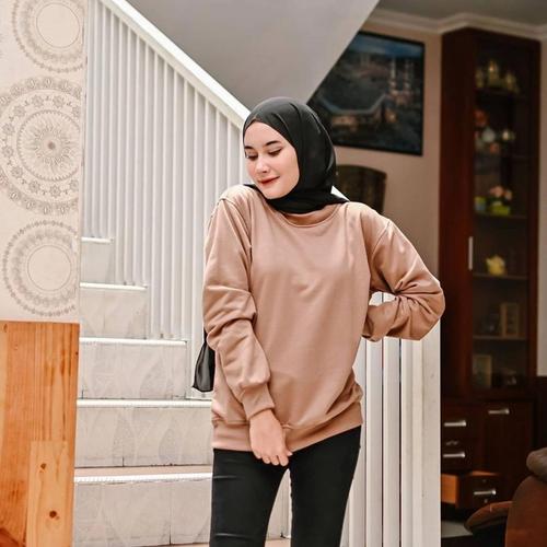 Jual Sweater Basic Polos Unisex Pria 