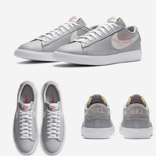 nike blazer low wolf grey