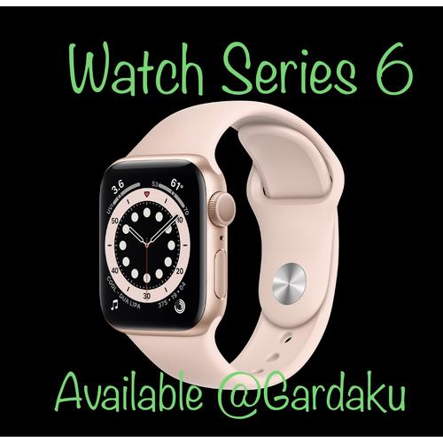 Foto Produk Ready Stock Apple Watch Series 6 40mm Aluminium GPS Sport Band - Space Gray dari gardaku
