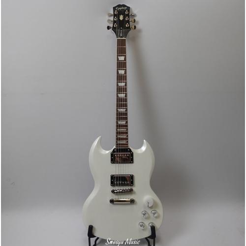 Gambar Epiphone SG Muse Electronic Guitar Pearl White Metallic dari SMOSYU MUSIC Kota Bekasi Tokopedia