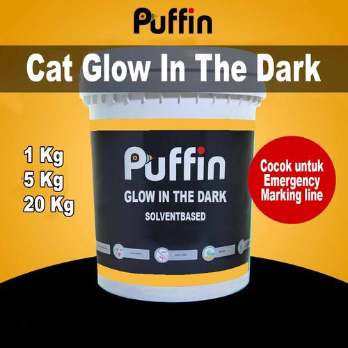 Jual Cat Glow In The Dark Solventbased Puffin Paint cat fosfor 0.5L