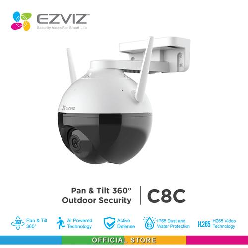 Foto Produk Ezviz C8C Outdoor Pan Tilt Wifi IP Camera Color Night Vision H.265 dari Ezviz Official Store