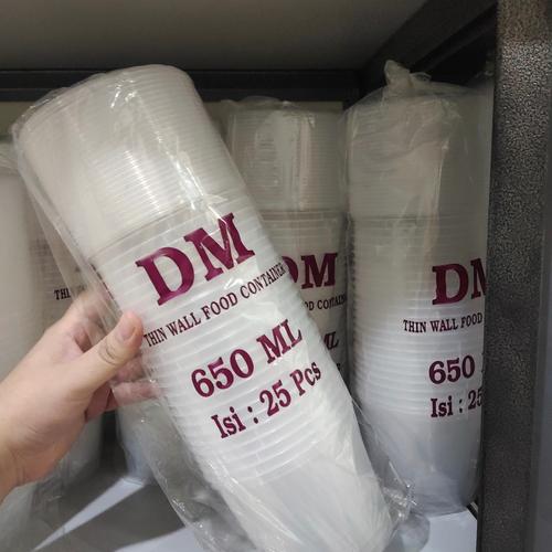 Foto Produk THINWALL MANGKOK TINGGI 650ML - MANGKUK PLASTIK TINGGI 650 ML - 25PCS dari BCA AKSESORIS