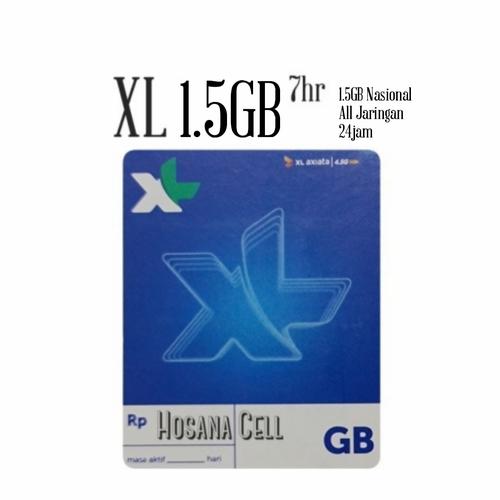 Foto Produk Voucher XL Data HotRod 1GB 7hr dari Hosana Cell Official