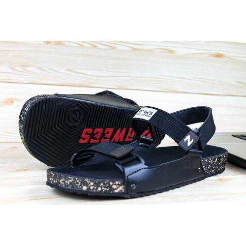 Foto Produk sandal terbaru pria/ sandal casual/ sandal terbaru - Hitam, 39 dari zawsfootwear