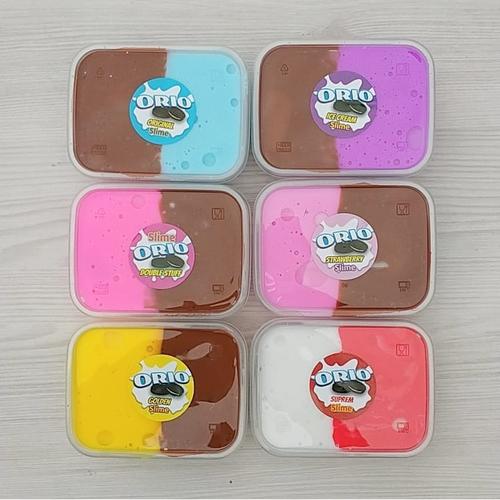 Foto Produk Slime Oreo/Slime Tofu 7 Variasi/Slime Jiggly/Slime Oreo dari www-bajualya-com