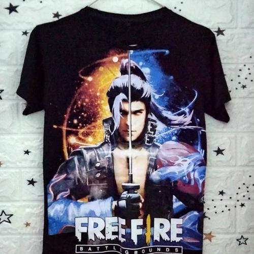 Foto Produk kaos anak laki laki 12 tahun Free Fire - Navy, S dari CreaetEVE_SabLoN