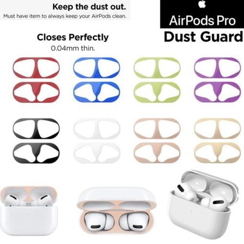 Jual Airpods Pro Anti Dust Guard Proof Metal Sticker Pelindung Debu