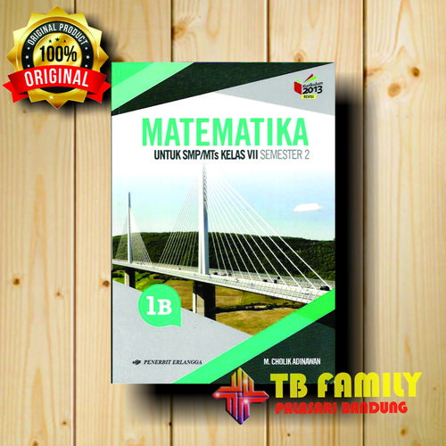 Foto Produk Buku Matematika Jilid 1B SMP Kelas 7 Cholik penerbit ERLANGGA dari family_online