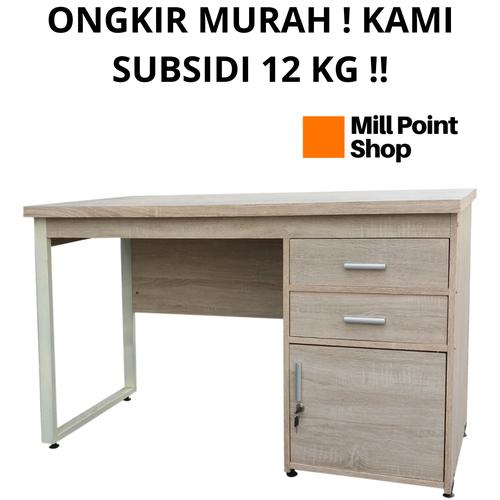Foto Produk Meja Kantor Minimalis Kayu / Meja Kerja Office / Meja Tulis Belajar - MT 562 dari Mill Point Shop