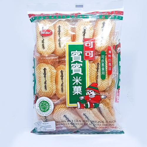 Foto Produk BIN BIN RICE CRACKERS 150GR - CEMILAN KREKERS BERAS MACAM RASA - ORIGINAL dari Plaza Korea