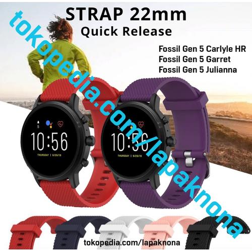 Jual 22MM ARTE STRAP FOSSIL GEN 5 