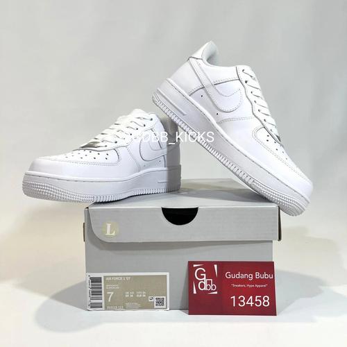 Foto Produk Nike Air Force 1 Low Triplewhite Allwhite BNIB dari Gudang Bubu