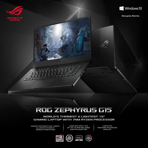 Foto Produk ASUS ROG ZEPHYRUS G15 GA502IU-R9R6C6T dari ITGARAGEID