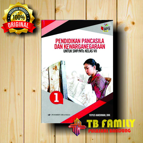 Foto Produk Buku PPKN SMP kelas 7 penerbit ERLANGGA dari family_online