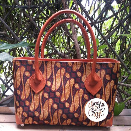 Foto Produk Tas Vinil motif Batik Medium dari Djogja Craft