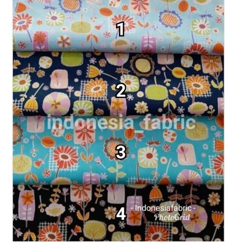 Foto Produk Kain Bahan Gamis Craft Tunik Katun Jepang motif KJ206 dari Toko Kain Grosir