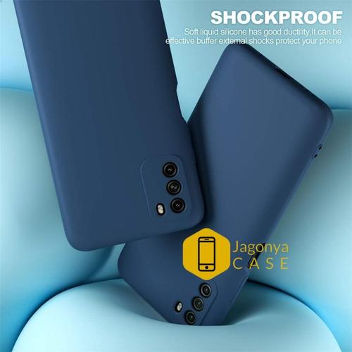 Foto Produk Original Liquid Silicone Case POCO M3 Softcase - Hitam dari Jagonya Case
