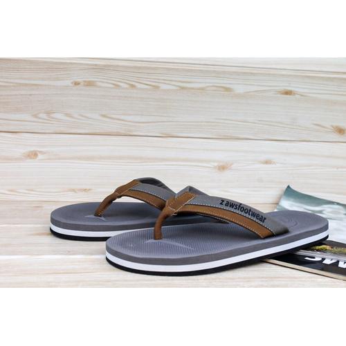 Foto Produk sandal jepit prial// z awsfootwear/2 varian warna navy dan coklat - Cokelat, 39 dari zawsfootwear