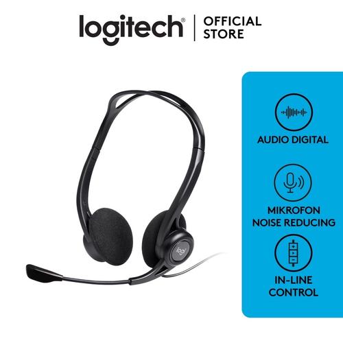 Jual Logitech H370 USB Headset with 