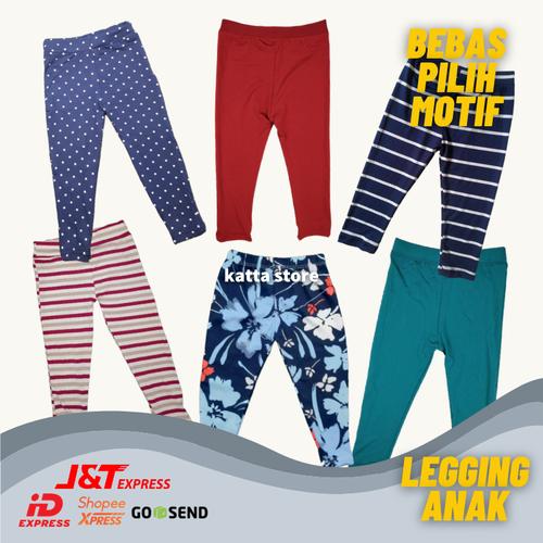 Foto Produk Legging Anak / Leging Anak / Lejing Anak Perempuan Usia 1-5 Tahun - XS dari KATTA STORE