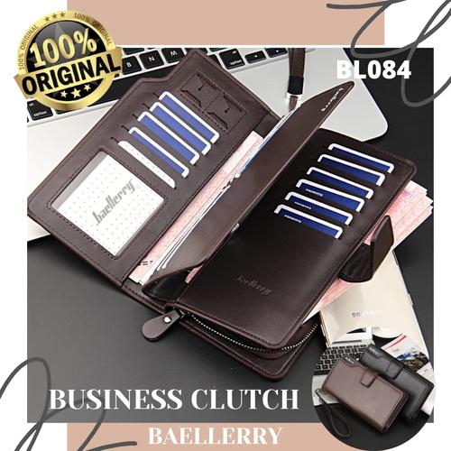 Foto Produk Dompet Panjang Wanita Pria / Dompet 22 Slot / Dompet Baellerry BL084 - BLACK dari Rising.collection