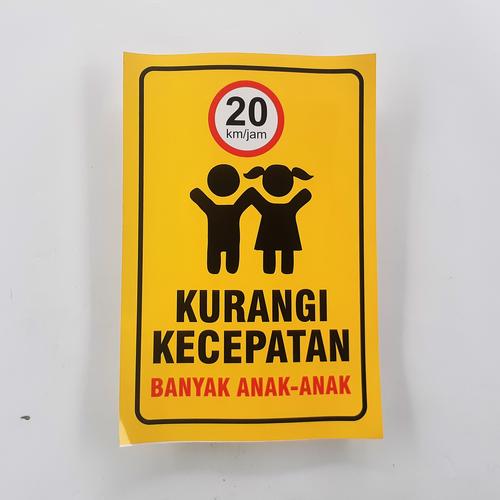 Foto Produk Stiker Kurangi Kecepatan Banyak Anak-anak dari Syafana