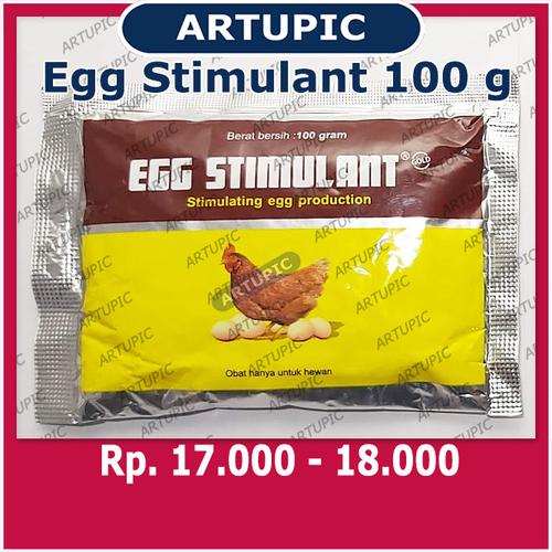 Foto Produk Egg Stimulant 100 gr Vitamin Multivitamin Pemacu Pemicu Produksi Telur dari ArtupicPeralatanPeternak