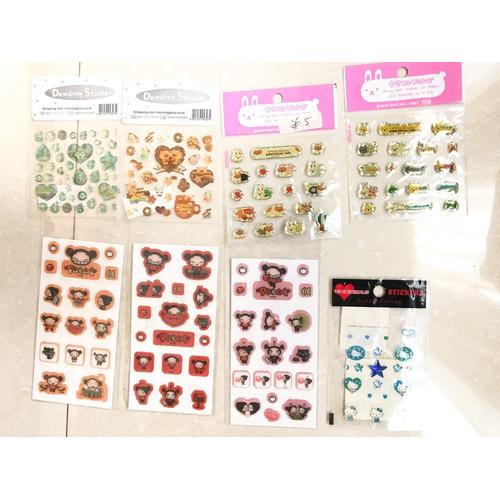 Sticker Sticker Jadul Jual Aneka stiker korea sticker timbul stiker jadul stiker sanrio ...