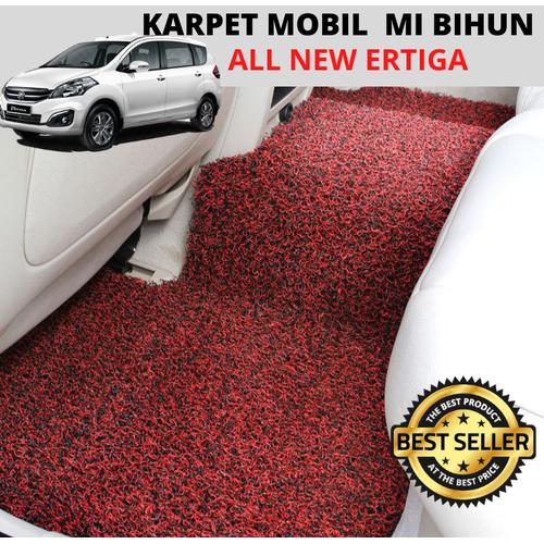 Foto Produk KARPET MOBIL / KESET MOBIL PVC ALL NEW ERTIGA (FULL BAGASI) - 1 WARNA - Hitam dari Houseof Carpet