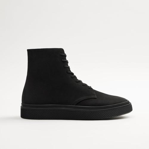 Jual ZARA MAN high top leather sneakers 