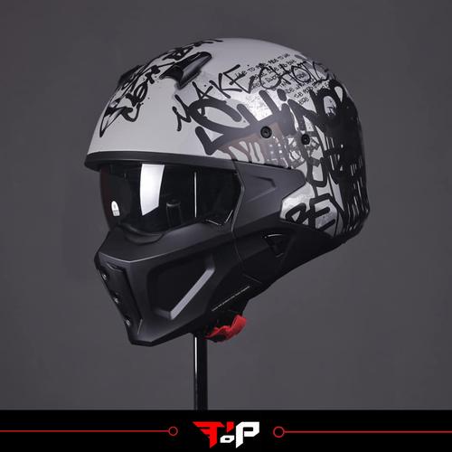 Jual SCORPION EXO COVERT X WALL GREY 